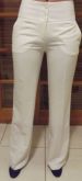 Calça estilo pantalona branca