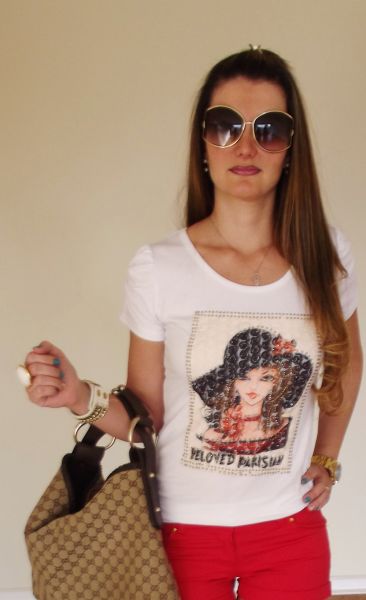 Camiseta estampada