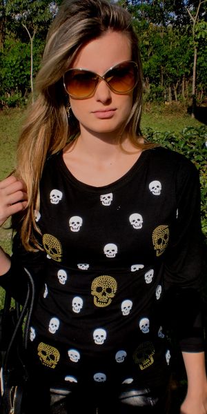 Blusa caveira